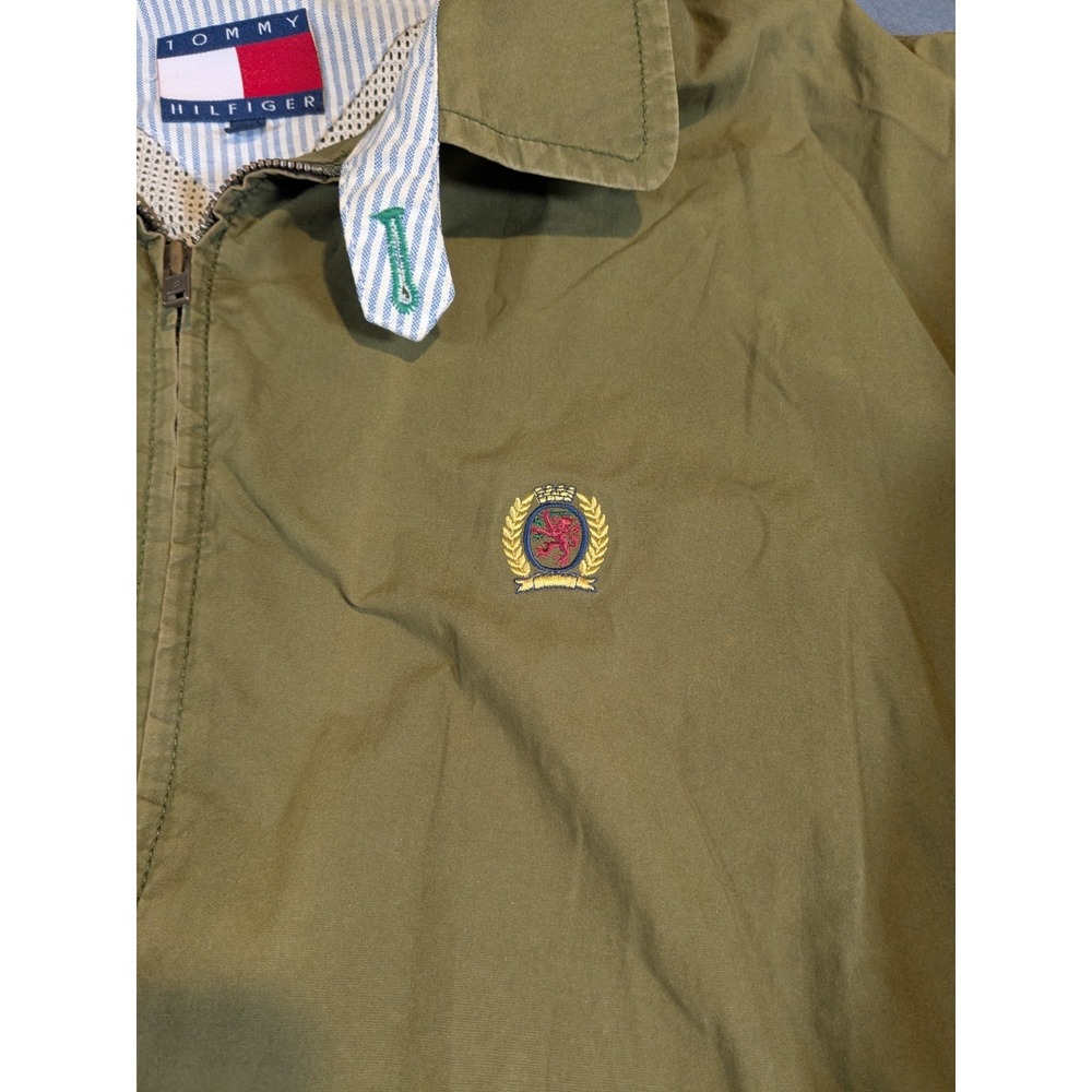 Vintage Tommy Hilfiger Zip Up Jacket‎ Men's L Wind Breaker - Picture 3 of 11